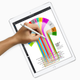 An Apple model using the iPad Pro in a way I would never think to do.